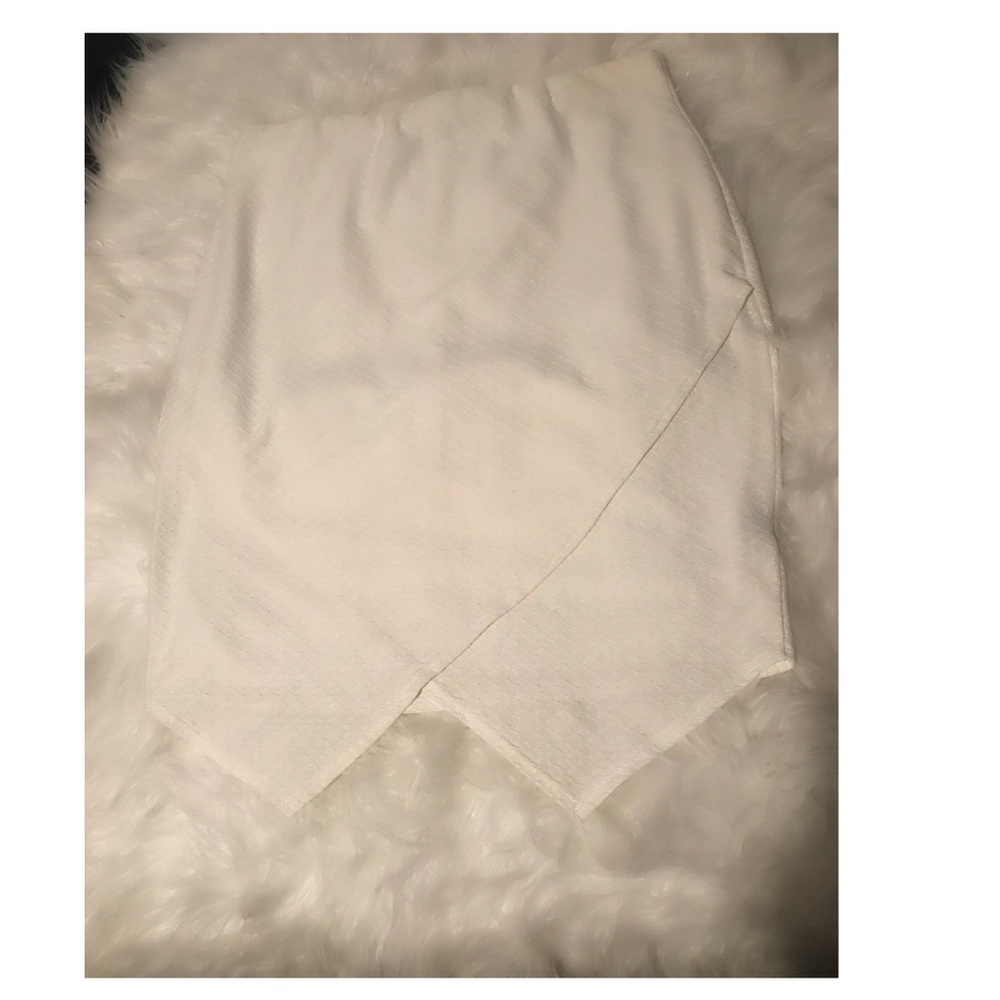 White skirt